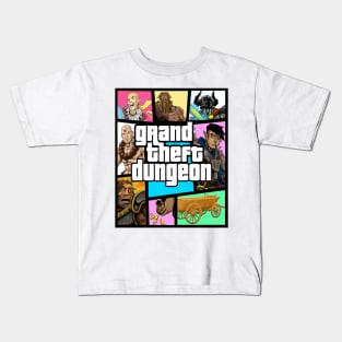 Grand Theft Dungeon Kids T-Shirt